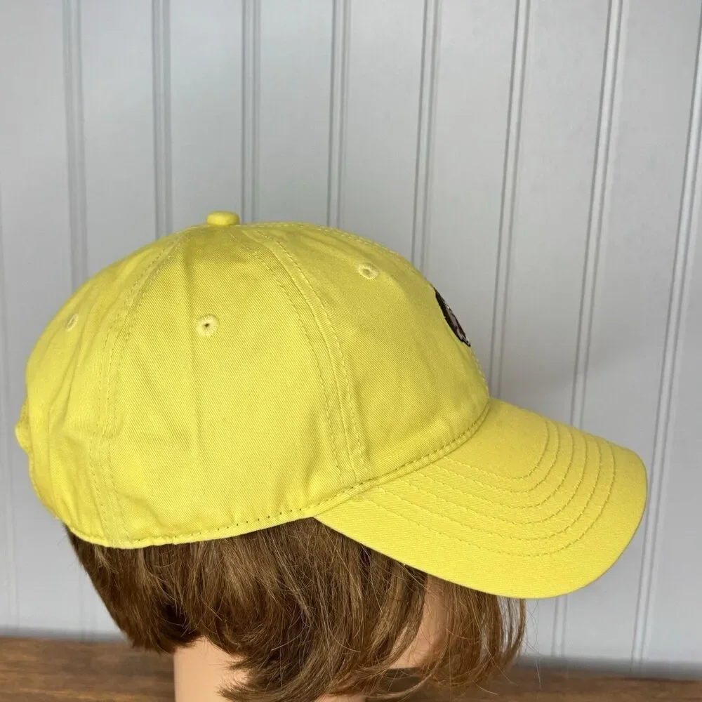 Rick And Morty Yellow Hat Cap Bioworld Casual Lightweight Comfort Athletic